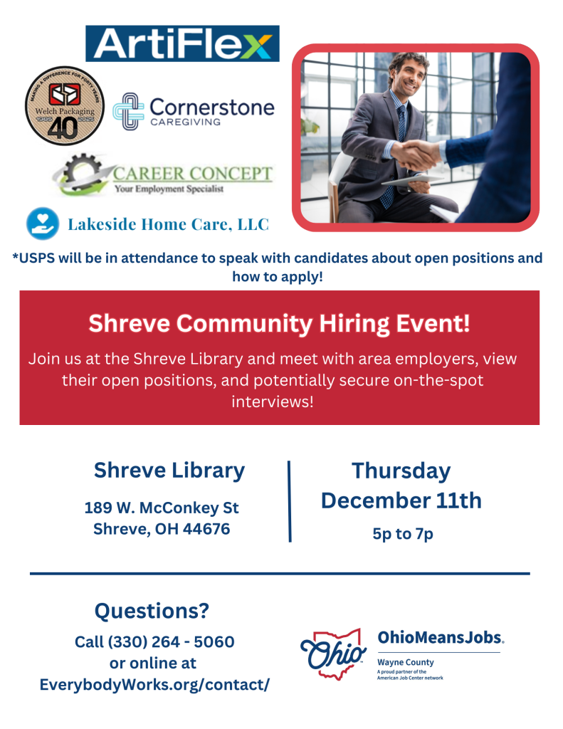 Shreve Hiring Event