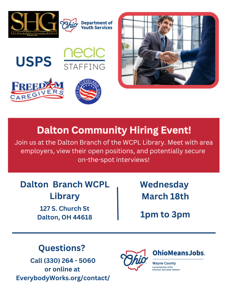 Dalton Hiring Event